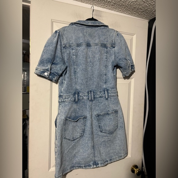 Paige Mayslie Denim Shirt Dress - Picture 3 of 7